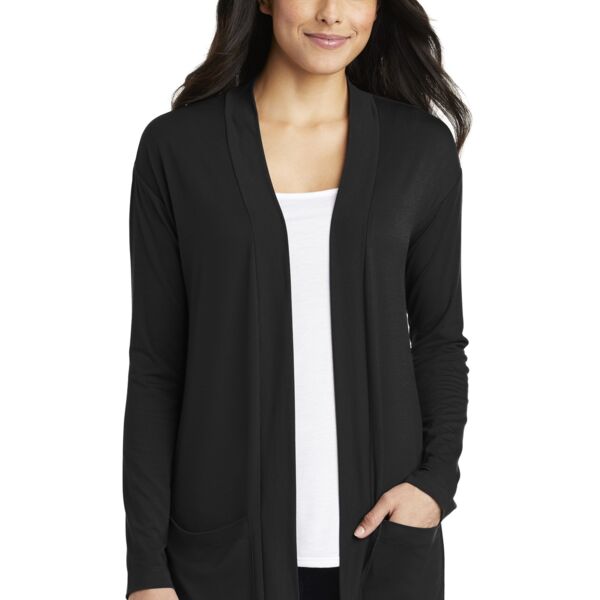 COG Ladies Concept Long Pocket Cardigan Thumbnail